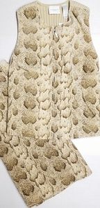 Liz Claiborne Lizsport 2pc. Skirt & Vest Set